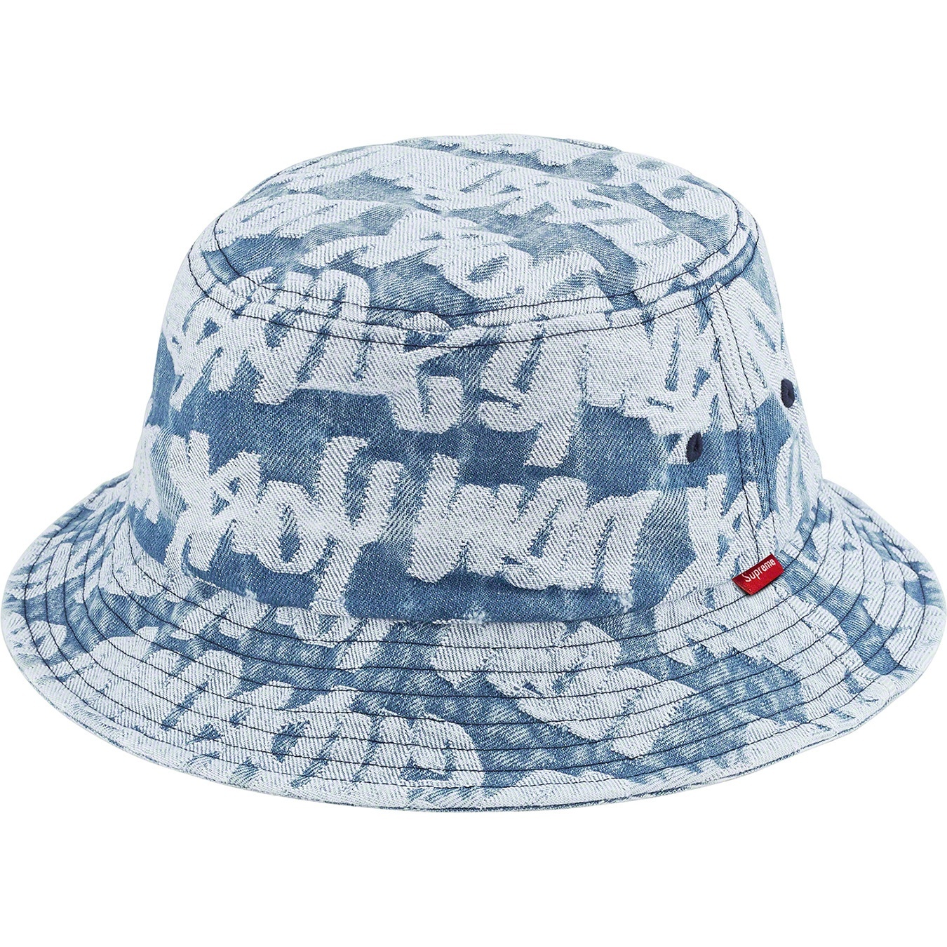 Fat Tip Jacquard Denim Crusher view 2